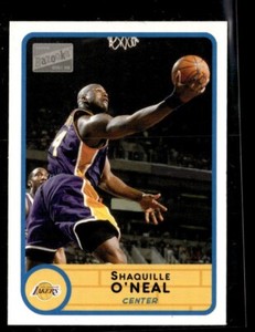 2003-04 Bazooka Mini Shaquille O'Neal Los Angeles Lakers #50
