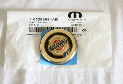 1998-2004 CHRYSLER CONCORDE CAPUCHA MEDALLÓN EMBLEMA INSIGNIA - 5288694AB Foto 1 de 2