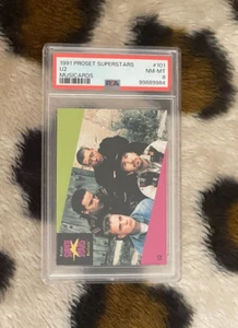 (PSA 8) 1991 PROSET SUPERSTARS MUSICARDS 101 U2 - Imagen 1 de 2