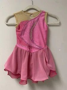Vestito pattinaggio figurativo bambina taglia 7-8 - Foto 1 di 8