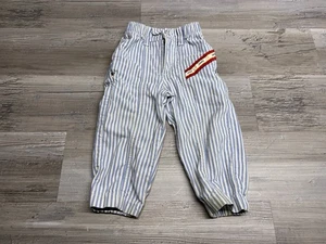 Vintage 80s 90s Little Levis Jeans Toddler 3T Hickory Stripe Denim Made in USA - Picture 1 of 9