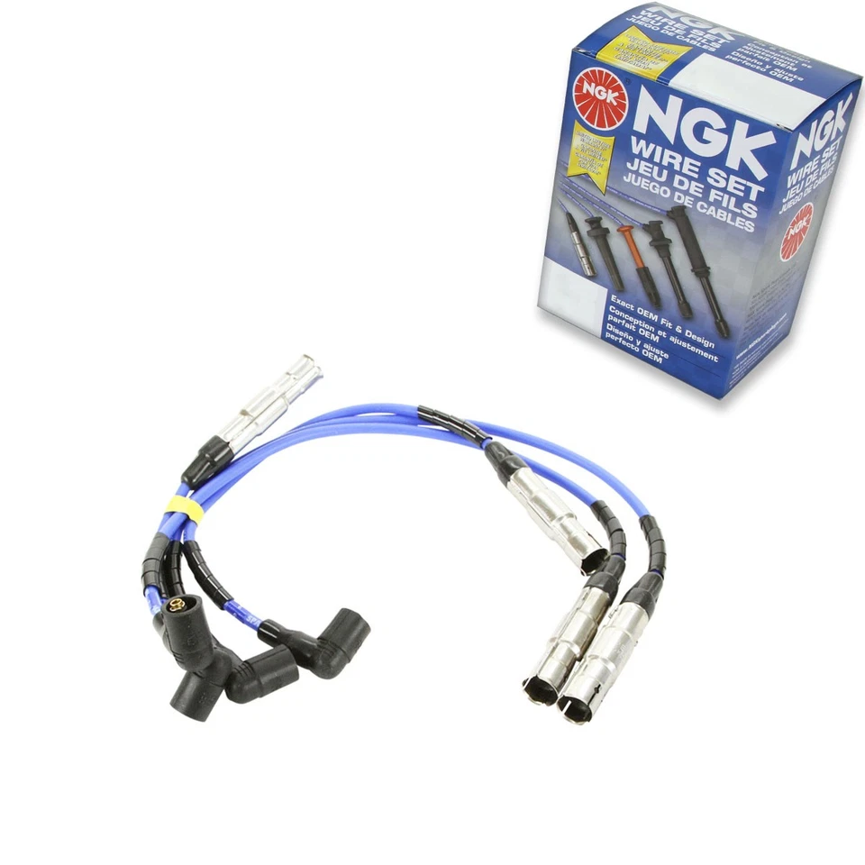 Juego de cables de bujía NGK de 1 pieza para Volkswagen Jetta 1999-2014 2,0 L L L4 - Motor ra Foto 1 de 4