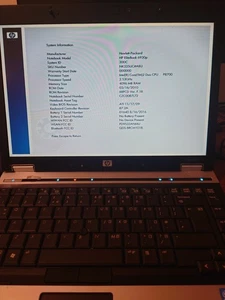 HP ELITEBOOK 6930p 14.1" LAPTOP  DUO 4GB 320GB With original packaging - Picture 1 of 1