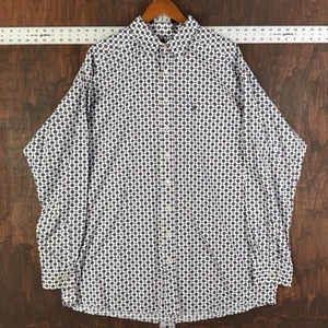 Ariat Shirt Aztec Button Rodeo Cowboy Ranch Rockabilly Western Men 2XL TALL EUC - Picture 1 of 10
