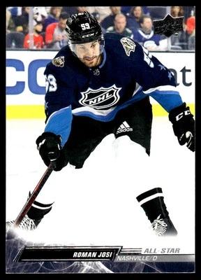 2022-23 Upper Deck #668 Roman Josi Nashville Predators Hockey Card - Image 1 of 2