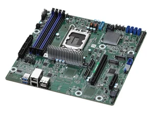 ASRock Rack Server Motherboard W880M WS Micro-ATX Single Socket LGA 1851 Intel C - Picture 1 of 4