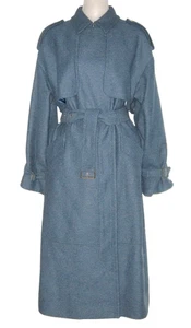 NUEVO CON ETIQUETAS TED BAKER London LIILIEY gabardina de lana hervida TB4 ajuste XL azul medio precio de venta sugerido por el fabricante $795 - Imagen 1 de 6