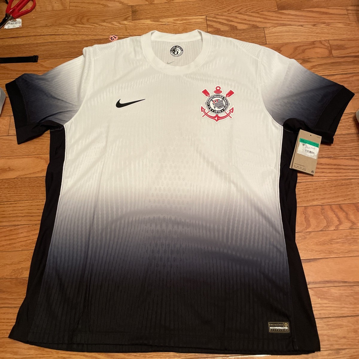 Corinthians White International Club Soccer Fan Apparel and