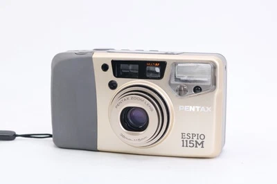 PENTAX ESPIO 115M Gold Point & Shoot 35mm Film Camera [Exc+5] From JAPAN #2 - Image 1 of 4