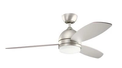 Kichler 330002NI Vassar 52" LED Ceiling Fan in Brushed Nickel - Image 1 of 2