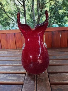 Vintage polnische Vase, entworfen von Wiesław Sawczuk, "LKW", Łysa Góra - Bild 1 von 8