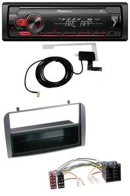 Pioneer 1DIN USB DAB MP3 AUX Autoradio für Alfa Romeo 147 GT Ablagefach anthrazi - Bild 1 von 4