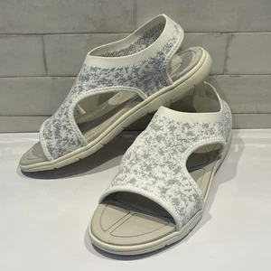 Comfortview Serafina leichte Damen-Slipper Sandale neu ohne Karton weiß/grau Größe 11 - Bild 1 von 7
