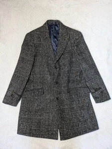 Hammond & Co Herren Mantel 44 grau kariert Wollmischung langer Mantel Debenhams gebraucht - Bild 1 von 14
