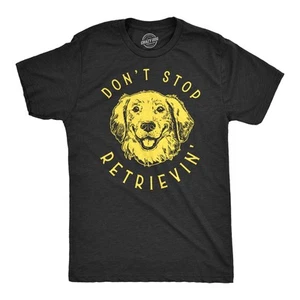 Camiseta para hombre Don’t Stop Retrievin linda camiseta dorada para perro - Imagen 1 de 6