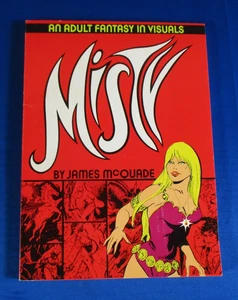 Misty by James McQuade  Adult Fantasy in Visuals Fourth  Printing 1972 - Picture 1 of 9