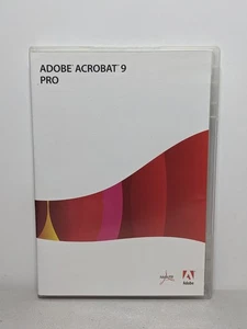 Adobe Acrobat 9 Pro Mac OS With Serial Number - Picture 1 of 5