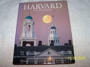 1982 Book Harvard A Living Portrait SIGNED by Designer - Bild 1 von 4