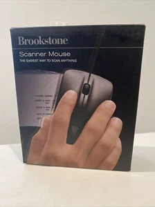 NEW~Brookstone Scanner Mouse USB (Scans Documents, Photos, Receipts) - Picture 1 of 4