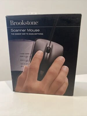 NEW~Brookstone Scanner Mouse USB (Scans Documents, Photos, Receipts) - Image 1 of 4