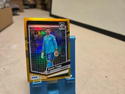 2023-24 Panini Donruss FIFA Optic #32 Kevin Trapp Gold /10 Germany - Image 1 of 2