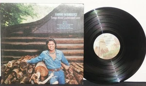 JOHNNY RODRIGUEZ Songs About Ladies & Love LP Plays Well 1974 Mercury SRM11012 - Picture 1 of 3