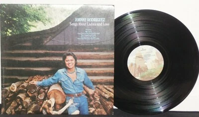 JOHNNY RODRIGUEZ Songs About Ladies & Love LP Plays Well 1974 Mercury SRM11012  - Image 1 of 3