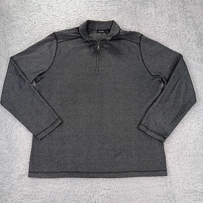 Apt 9 Sudadera Para Hombre Grande Gris Bolsillo 1/4 Cremallera Cómoda Suave Exterior Foto 1 de 4