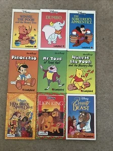 9 Ladybird Disney Books Inc Dumbo Winnie t Pooh Pinocchio Beauty Beast Lion King - Picture 1 of 2