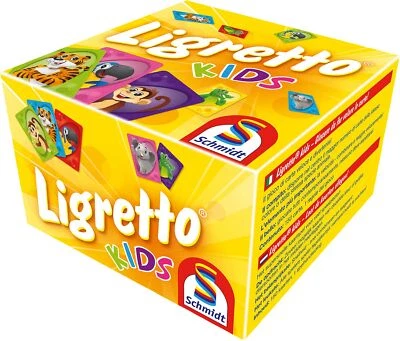 Spiele 01403 ligr ETTO Kids Jeu de Cartes Jaune - Photo 1/3