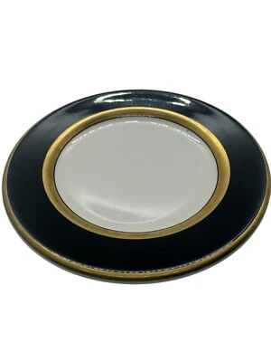 Homer Laughlin Westchester ouro preto melhor porcelana ótimo estado - Imagem 1 de 4