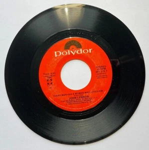 John Lennon, Every Man Has a Woman Who Loves Him, vinyl 45 (US Polydor 1984), M- - Bild 1 von 2