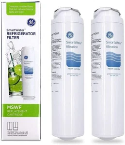 2 packs of brand new GE MSWF General Electric refrigerator water filter white - Picture 1 of 6