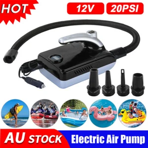 Electric Air Pump Inflator 6 Nozzle 20PSI Air Blower for SUP Airbed Paddle Board - Picture 1 of 14