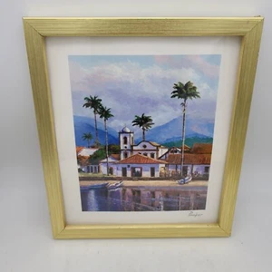 Alex Pauker "Reflections" Seriolithograph Print COA 2002 Park West Gallery Frame - Bild 1 von 7