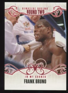 Frank Bruno 2011 Ringside boxeo redondo dos en mi esquina #177 - Imagen 1 de 2