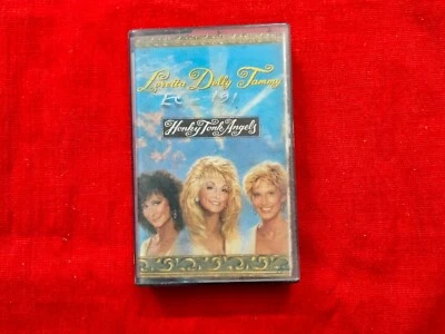 Dolly Parton Loretta Lynn Tammy Wynette Honky Tonk Angels Cassette tape INDIA - Image 1 of 4