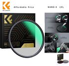 Filtre d'objectif polariseur circulaire K&F Concept 37 mm-95 mm HD CPL super mince NANO-X