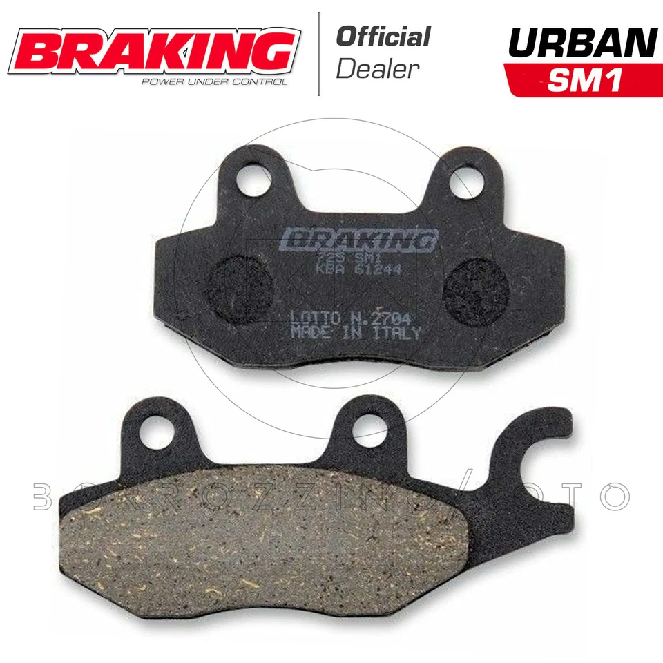 PLAQUETTES DE FREIN Arrière BRAKING 725SM1 pour Suzuki Dr S - Big 800 1991 1995 - Photo 1/1