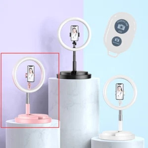 Selfie Ring Light LED Portable For Youtube Vlog Live Photo - Picture 1 of 17