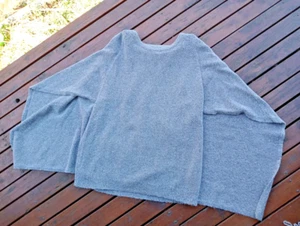 Vera Wang Grey Jumper Cape Size S - Picture 1 of 4