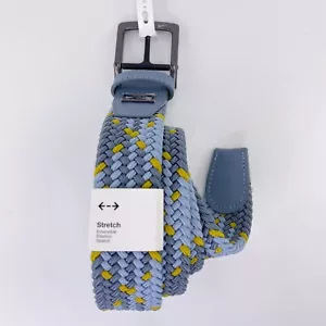 Nike Golf G Flex Woven Stretch Belt Blue Men's - Picture 1 of 5