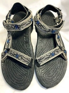 Teva Men's Sandals Size 11 Gray & Blue *H - Picture 1 of 9