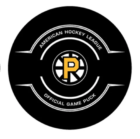 2019-20 - AHL NEW GAME PUCK PROVIDENCE BRUINS OFFICIAL - #CL_LAST1 Cover