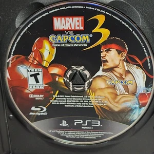 Marvel vs Capcom 3: Fate of Two Worlds (Sony PlayStation 3/PS3) Tested Disc Only - Picture 1 of 2