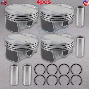STD Size Piston Set For Hyundai Elantra Sedan 1.8L 2011 2012 2013 2014 2015 2016 - Picture 1 of 9