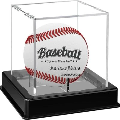 Cube Baseball Display Case Ball Protector Memorabilia Display Case - image 1 of 4