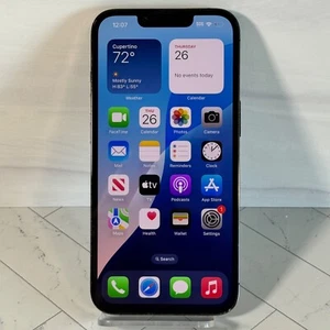 Apple iPhone 13 Pro 128GB Graphite A2483 Unlocked Cracked Back #100 - Afbeelding 1 van 12