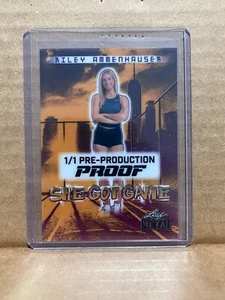 Riley Ammenhauser 2024 Leaf Women Of Sports 1/1 Pre Production Proof - Bild 1 von 1