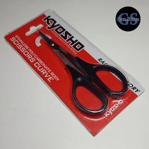 Tijeras Lexan curvas Kyosho para carrocería de policarbonato de coche de radiocontrol acero inoxidable - Imagen 1 de 9